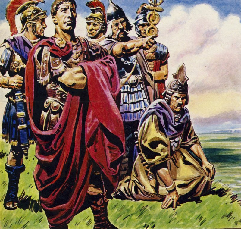 Nach der Eroberung Galliens richtete Julius Caesar seinen Blick auf Britannien von C.L. Doughty