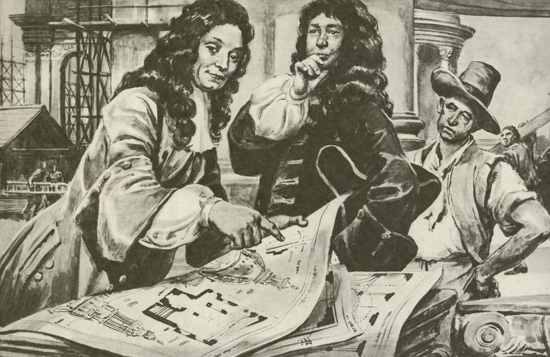 Sir Christopher Wren, der Architekt der St. Paul