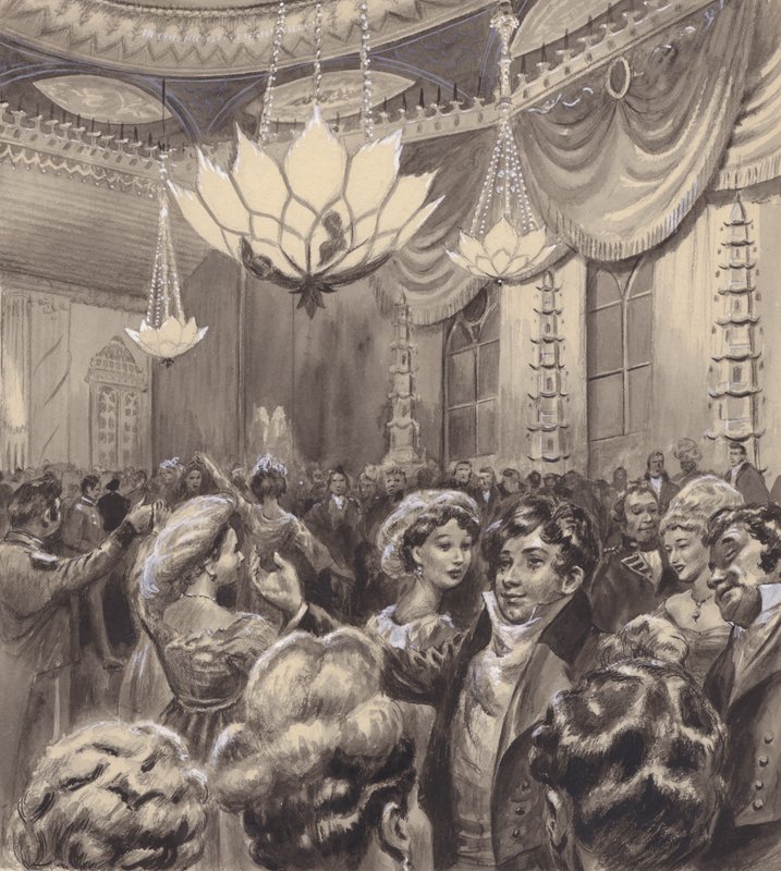 Der Prinzregent im Brighton Pavilion von C.L. Doughty