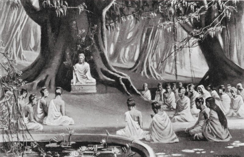 Die letzten Tage der Lehre Buddhas, 489 v. Chr. von C. Hargrave Martin