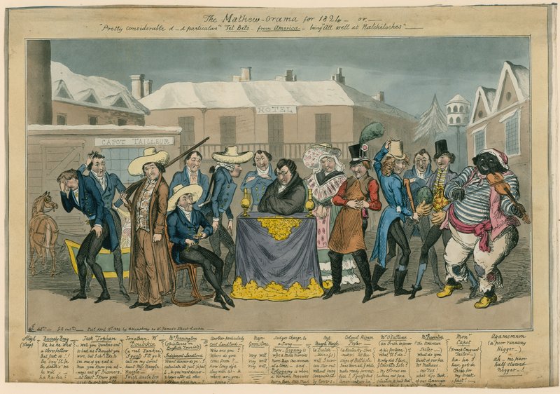Das Mathew-Orama für 1824; oder, ziemlich beträchtliche d-d besondere Leckerbissen aus Amerika - alles gut in Natchitoches von Carl Georg Adolph Hasenpflug