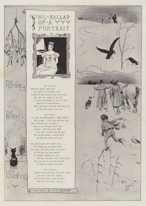 Die Ballade eines Porträts von Cecil Charles Windsor Aldin