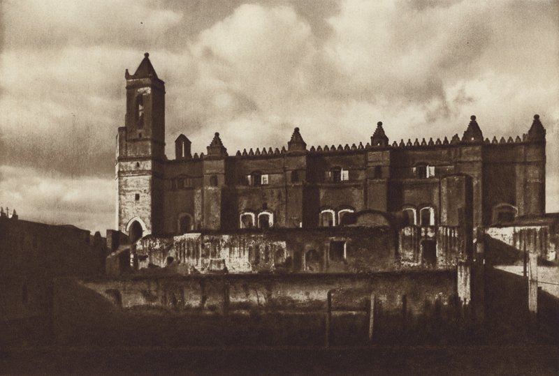 Mexiko: Tepeapa, Ruine des Klosters von Cecile Seler Sachs