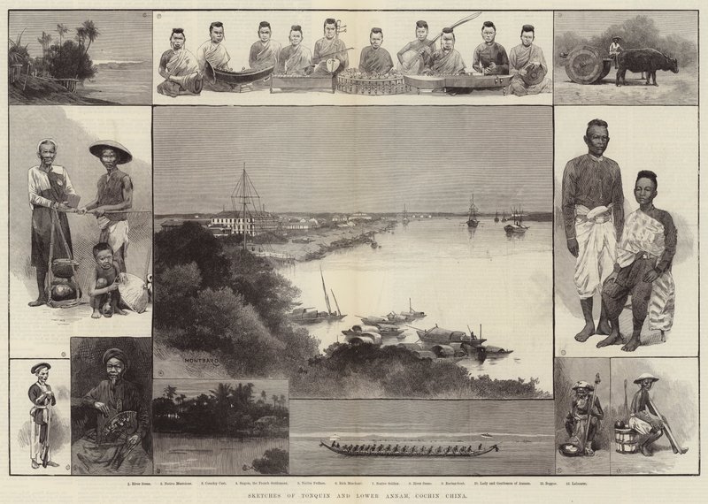Skizzen von Tonkin und Unter-Annam, Cochinchina von Charles Auguste Loye