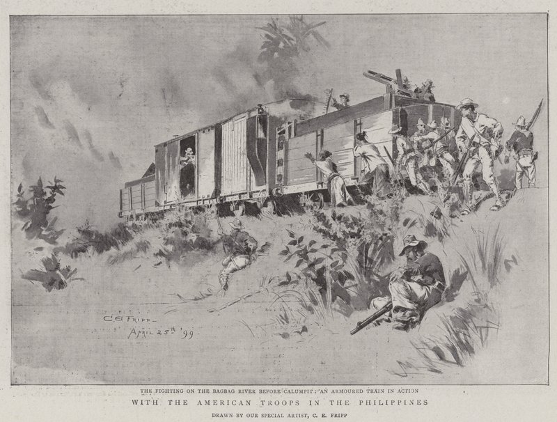 Mit den amerikanischen Truppen auf den Philippinen von Charles Edwin Fripp
