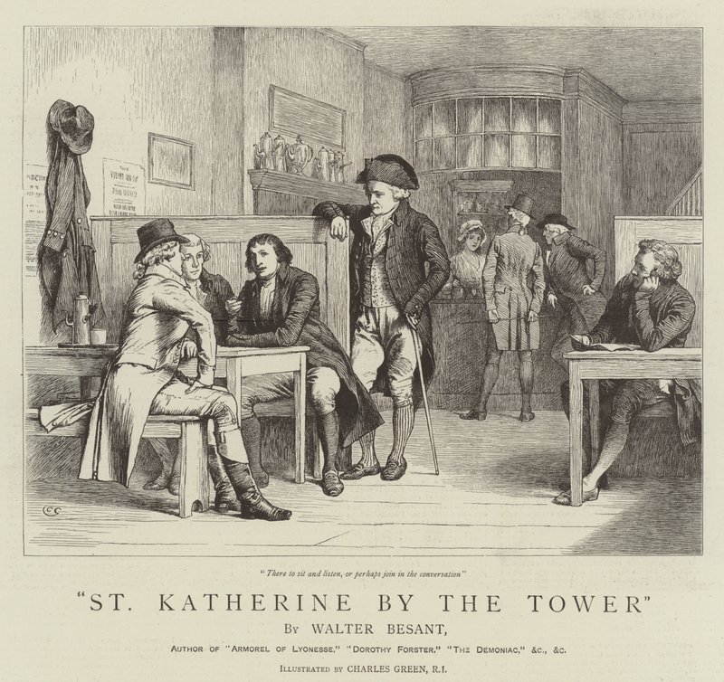 St. Katherine by the Tower von Charles Green