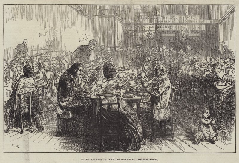 Unterhaltung für die Clare-Market-Kostümverkäufer von Sir John Charles Robinson