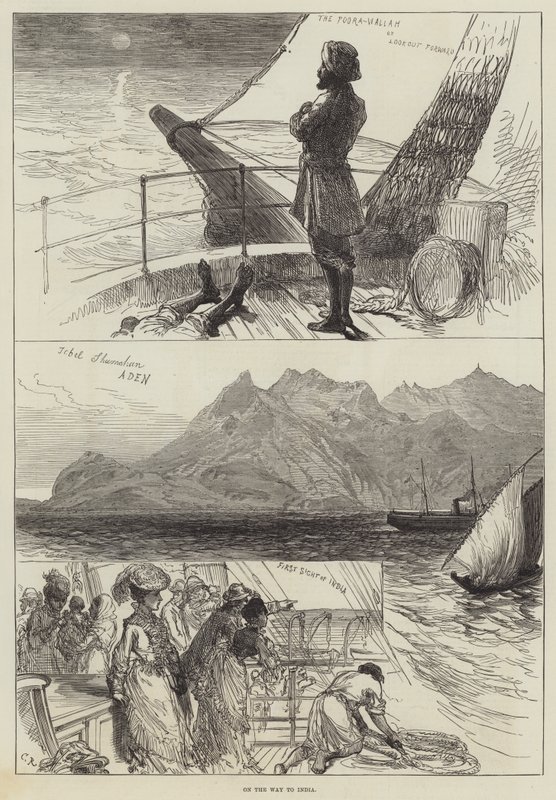 Königlicher Besuch in Indien von Sir John Charles Robinson