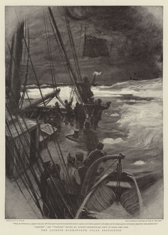Die Jackson-Harmsworth-Polarexpedition von Charles William Wyllie
