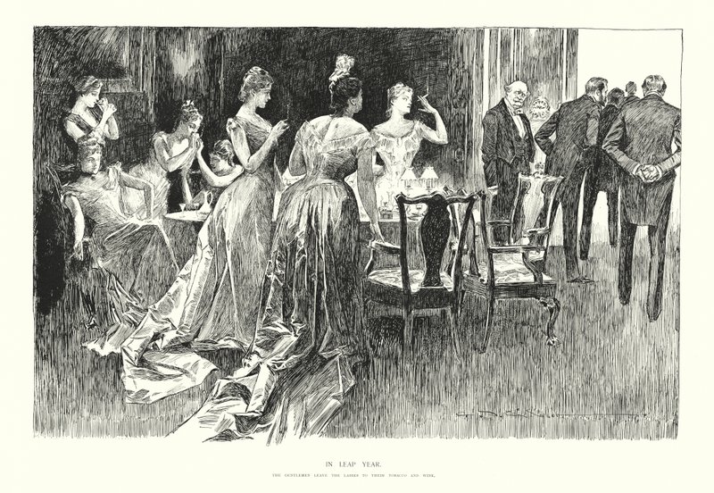 Im Schaltjahr von Charles Dana Gibson