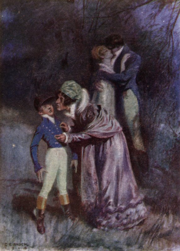 Illustration für Der Amateur Gentleman von Jeffery Farnol von Charles Edmund (after) Brock