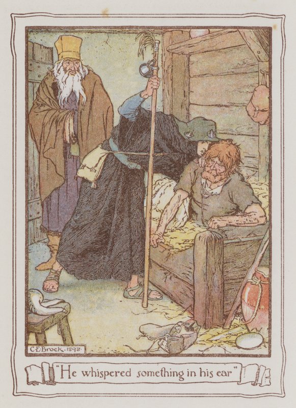 Illustration für Ivanhoe von Sir Walter Scott von Charles Edmund Brock