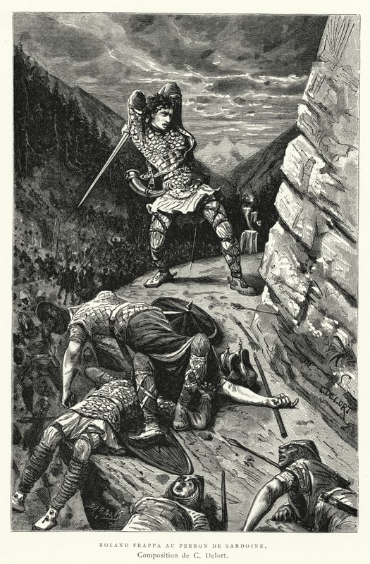 Roland Frappa am Perron De Sardoine von Charles Edouard Delort