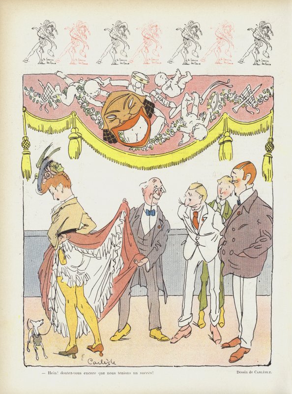 Illustration für Le Rire von Charles Emile Egli