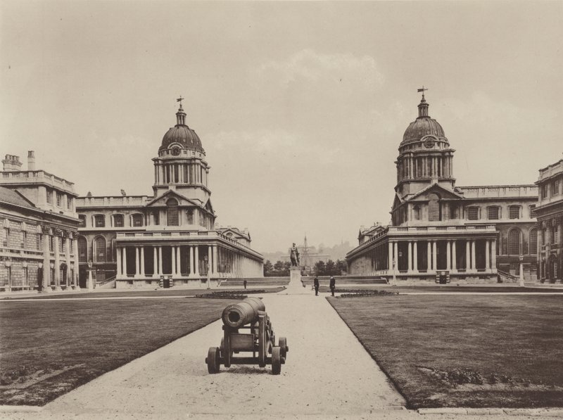 Greenwich Hospital, Gesamtansicht von Charles Latham