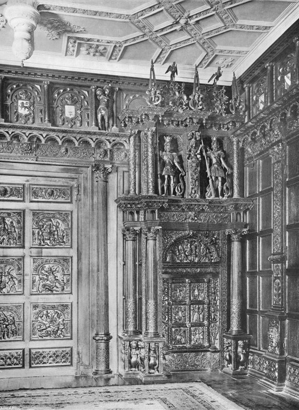 Nordwest-Ecke des Wohnzimmers von Charles Latham