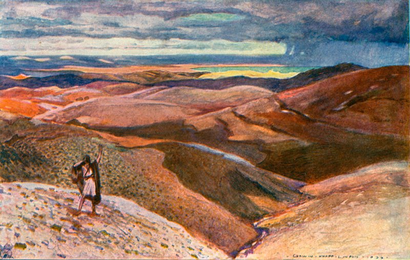 Die Stimme eines Rufenden in der Wüste von Corwin Knapp Linson