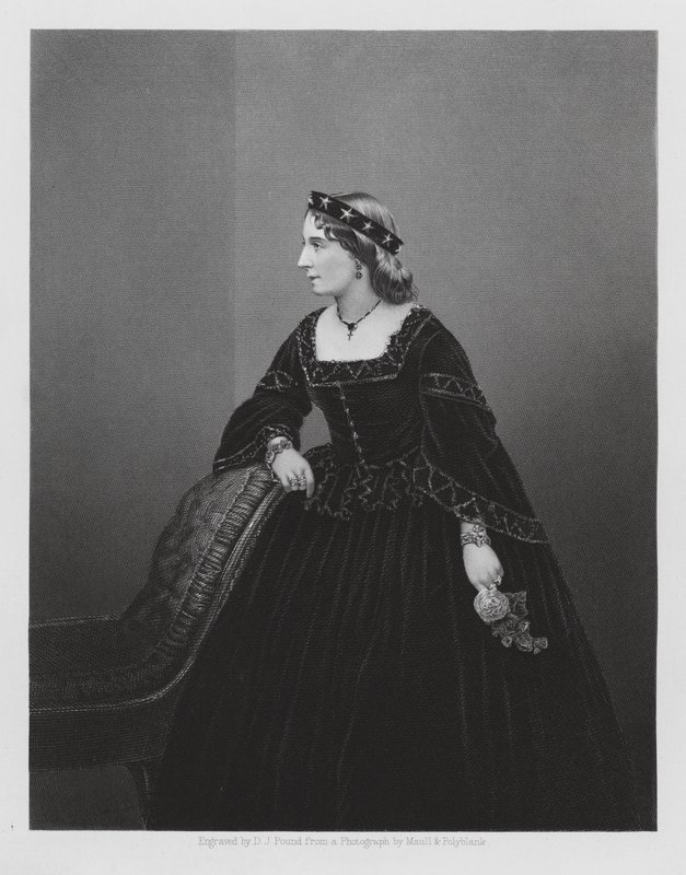 Lydia Thompson, englische Tänzerin und Schauspielerin von Daniel John. Pound