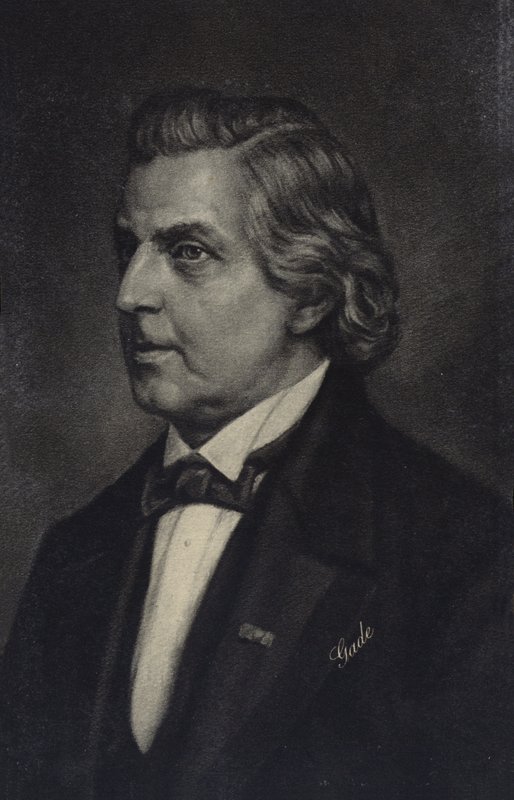 Niels Wilhelm Gade, dänischer Komponist, Dirigent, Violinist, Organist und Lehrer (1817-1890) von Danish School