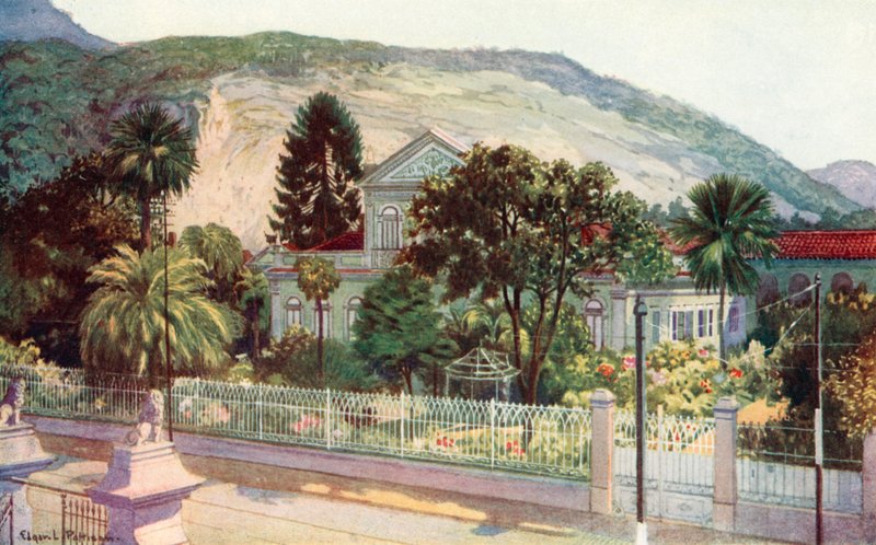 Residenz von Senator Ruy Barboza, Rua Sao Clemente von Edgar L. Pattison