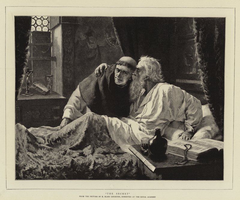 Das Geheimnis von Edmund Blair Leighton