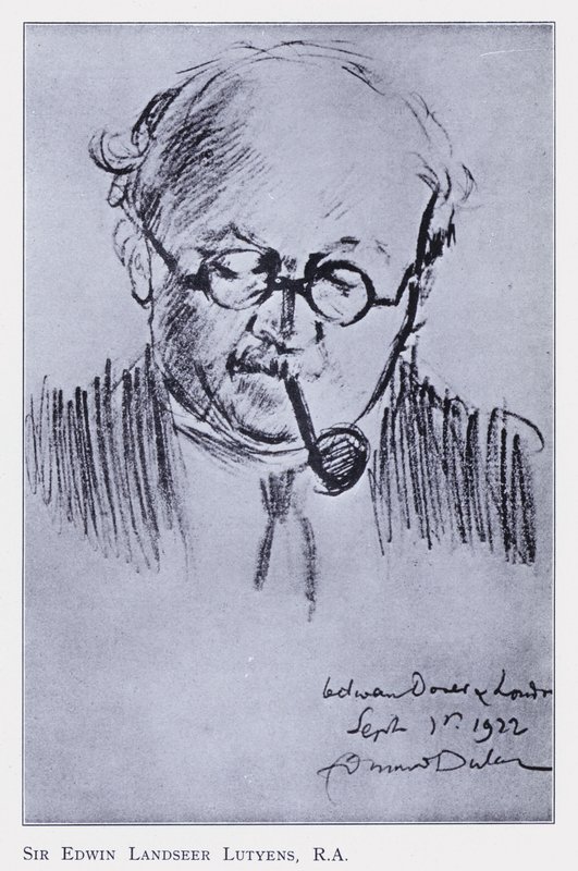 Sir Edwin Landseer Lutyens, Illustration für Souvenir des Queen