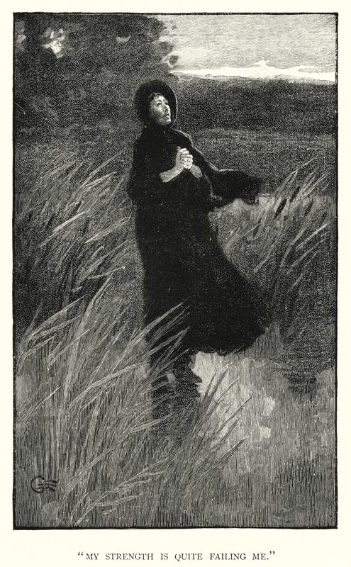 Illustration für Jane Eyre von Charlotte Bronte von Edmund Henry Garrett