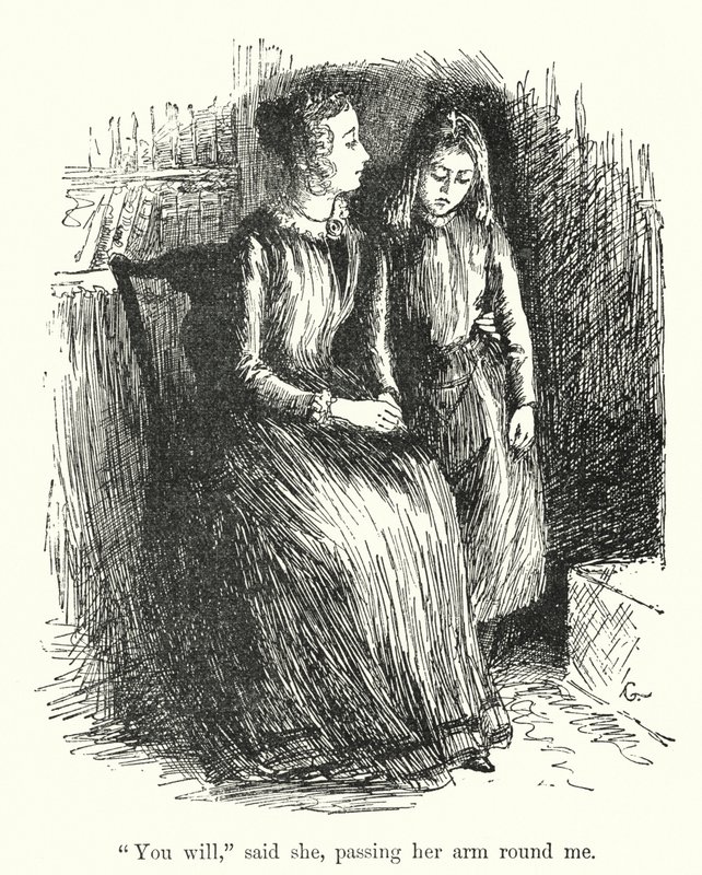 Illustration für Jane Eyre von Charlotte Bronte von Edmund Henry Garrett