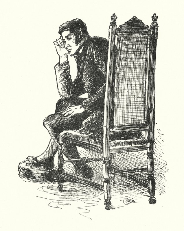 Illustration für Jane Eyre von Charlotte Bronte von Edmund Henry Garrett