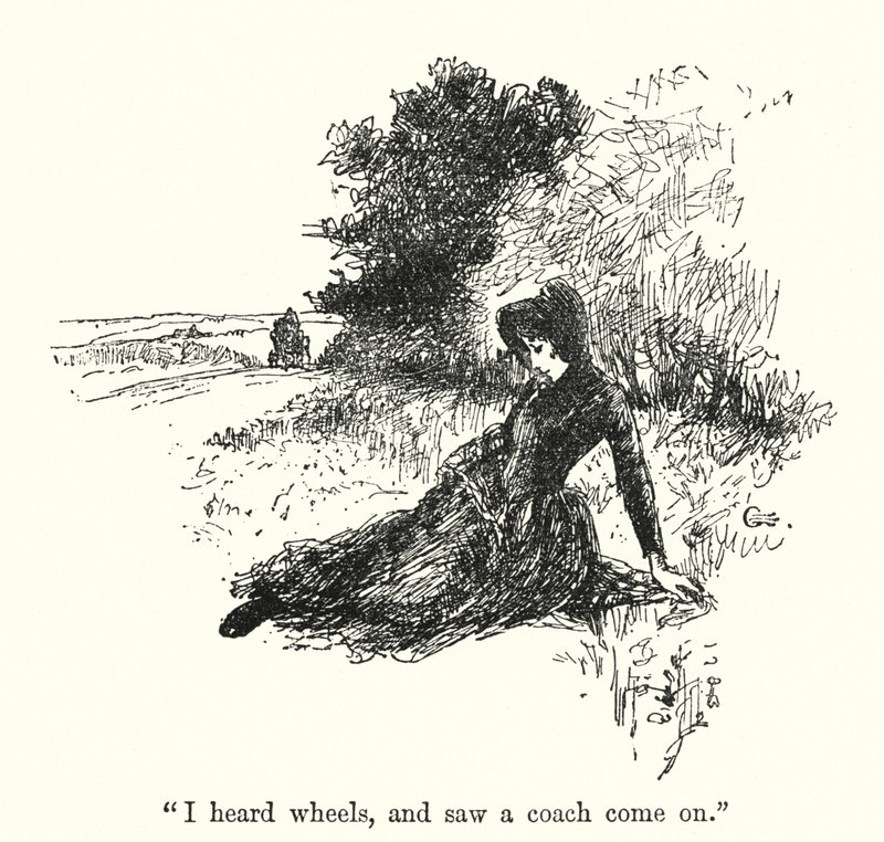 Illustration für Jane Eyre von Charlotte Bronte von Edmund Henry Garrett