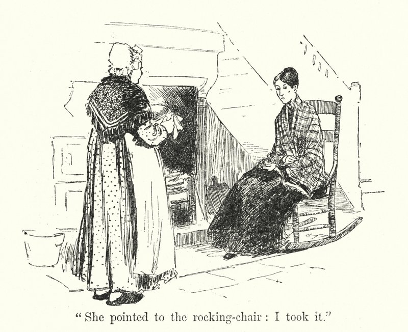 Illustration für Jane Eyre von Charlotte Bronte von Edmund Henry Garrett