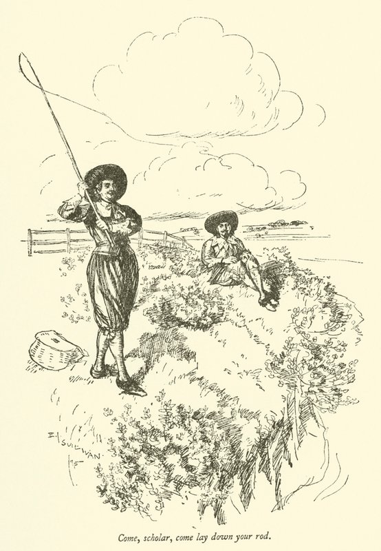 Komm, Schüler, leg deine Rute nieder von Edmund Joseph after Sullivan