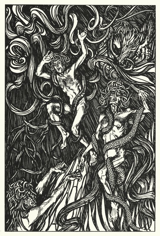 Illustration für Sartor Resartus von Edmund Joseph after Sullivan