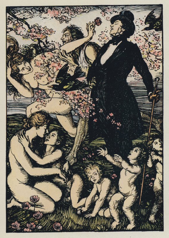 Illustration für Tennysons Maud von Edmund Joseph after Sullivan