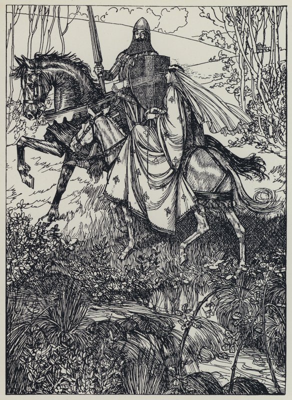 Illustration zu Tennysons 