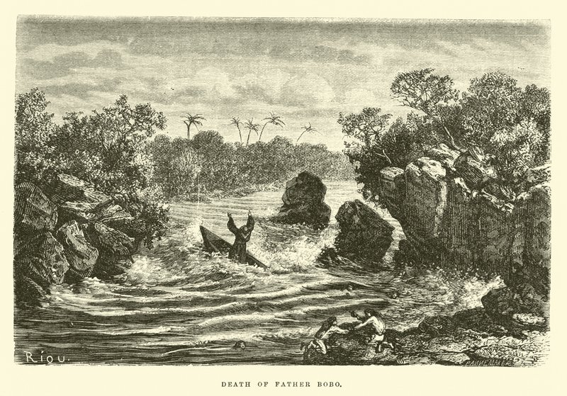 Tod von Vater Bobo von Edouard Riou