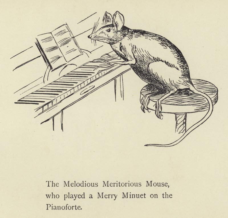 Die melodische verdienstvolle Maus von Edward Lear