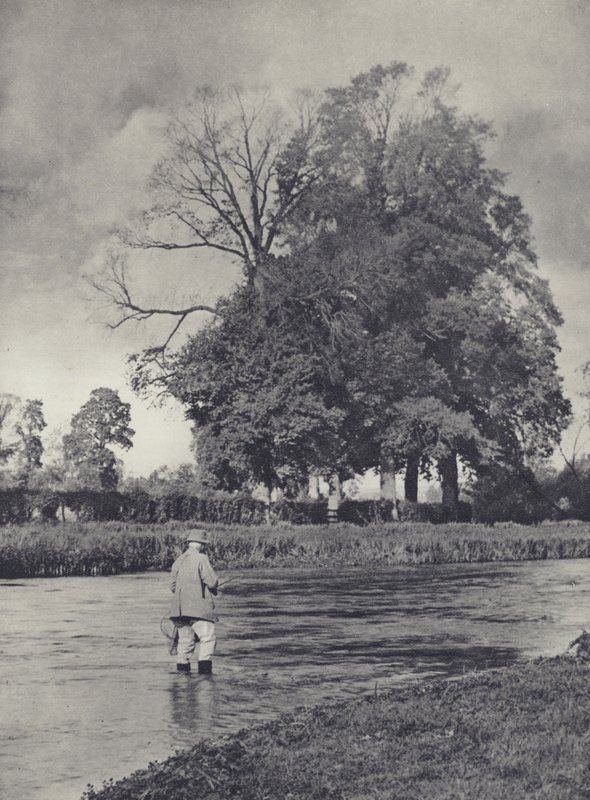 Äschenzeit oberhalb von Romsey am Test von Edward Alfred Barton