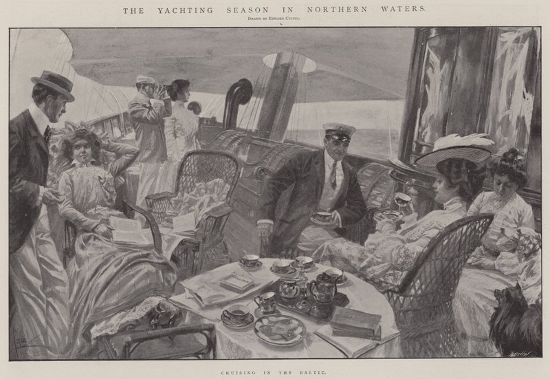 Die Segelsaison in nördlichen Gewässern von Edward Cucuel