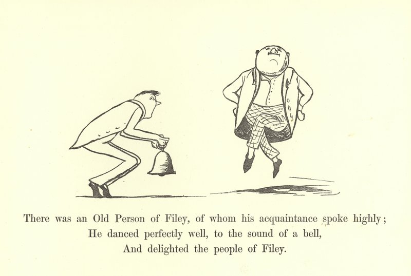 Es war eine alte Person aus Filey, von der seine Bekannten hoch sprachen von Edward Lear