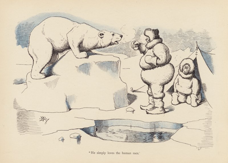 Schwänze mit einem Twist: Der Eisbär von Edward Tennyson Reed