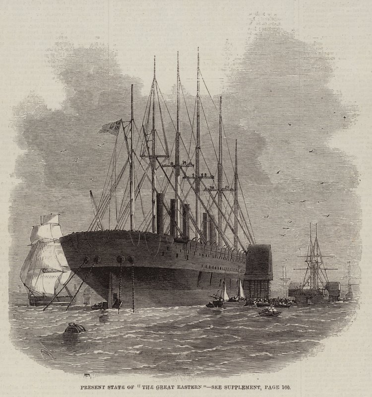Der gegenwärtige Zustand der Great Eastern von Edwin Weedon
