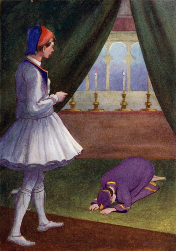 Das Bild begann die Gesichtsfarbe eines Mannes anzunehmen und zu sprechen von Edwin Arthur Norbury