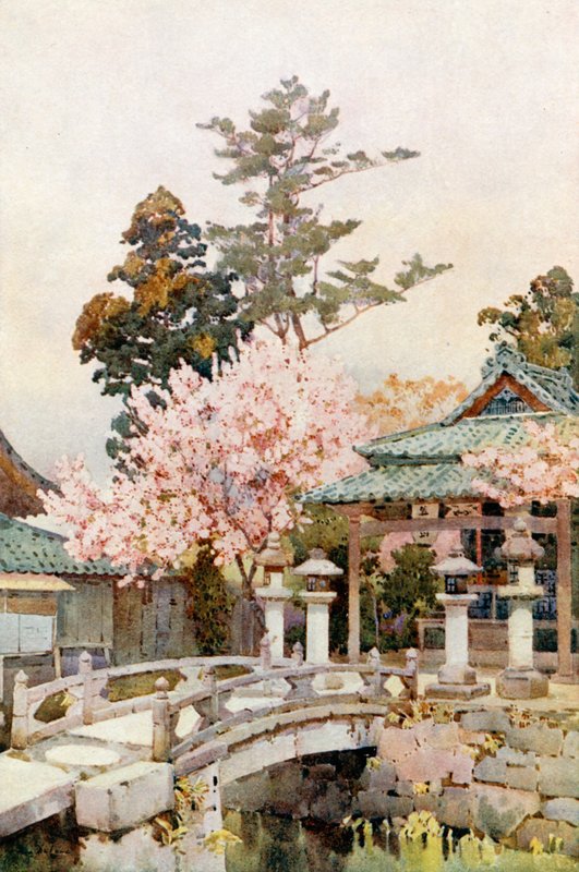 Ein Schrein in Kyomidzu von Ella Du Cane