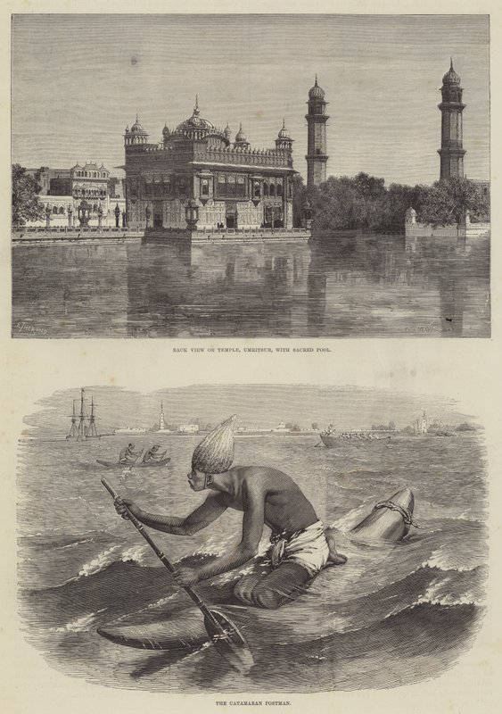 Indien und der Prinz von Wales von Emile Theodore Therond