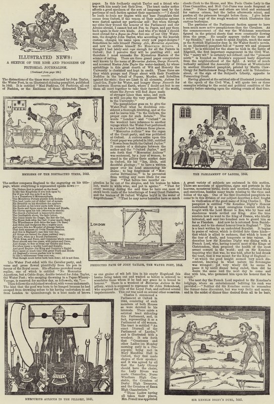 Illustrierte Nachrichten, eine Skizze des Aufstiegs und Fortschritts der Bildjournalistik von English School