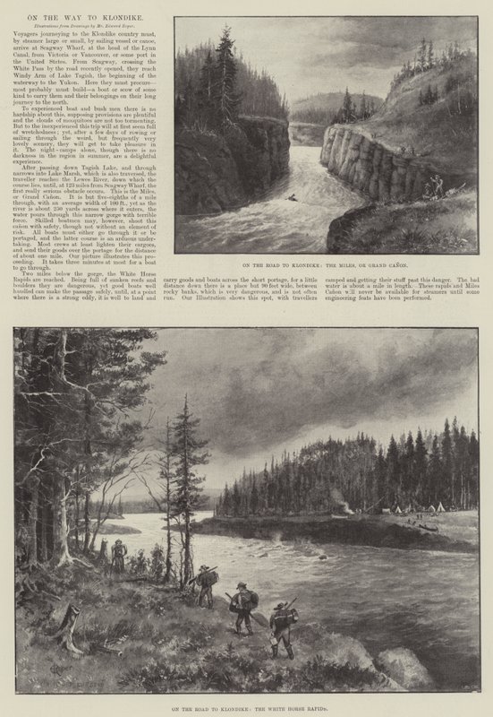 Auf dem Weg nach Klondike von English School