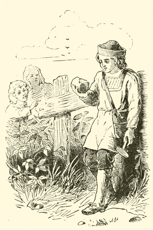 Der Junge, William Smith, der der Vater der englischen Geologie wurde von English School