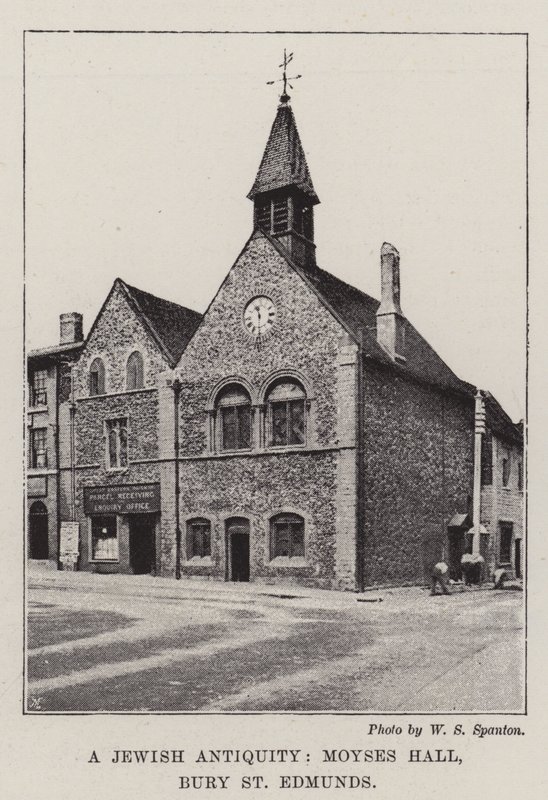Eine jüdische Antiquität, Moyses Hall, Bury St Edmunds von English Photographer