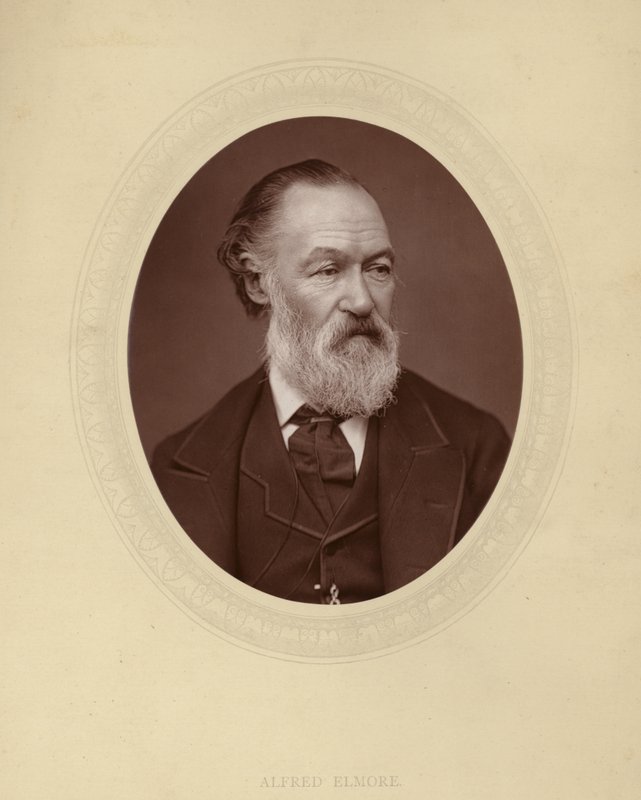 Alfred Elmore, irischer Maler historischer Themen von English Photographer